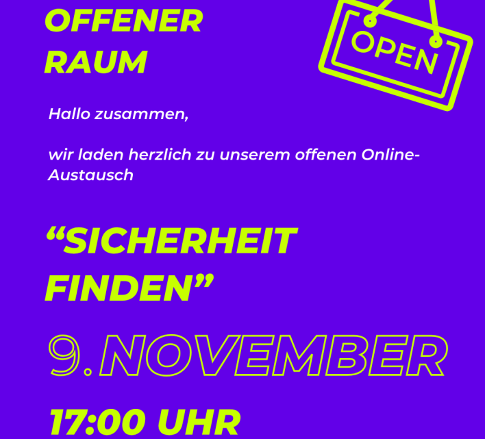 Einladung zum Offenen Raum der AGPR